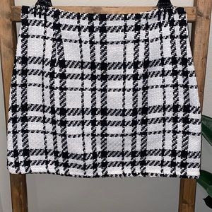 Plaid Mini Skirt